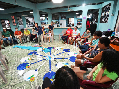 CoopeSoliDar workshop with mollusc collector associations, Puerto Cortes, Costa Rica @ Ashish Kothari