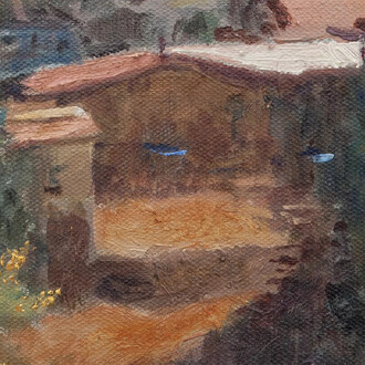 Sebastián Espejo, Quebrada, toldo (Ravine, awning) (detail), 2025-26. Courtesy of Union Pacific