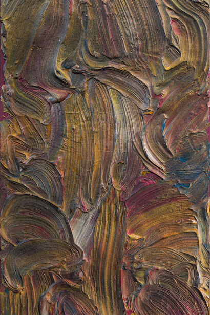 Jules Olitski, Sun throne, 1991. Courtesy of Templon Gallery