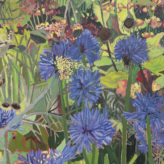 Emma Itzstein, Voices of children in the summer sky (detail), 2026. Courtesy of Olsen Gallery