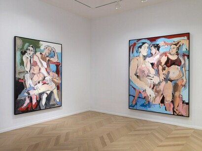 Cristina BanBan, 14th Street Madonna, exhibition view. Courtesy of Skarstedt Gallery