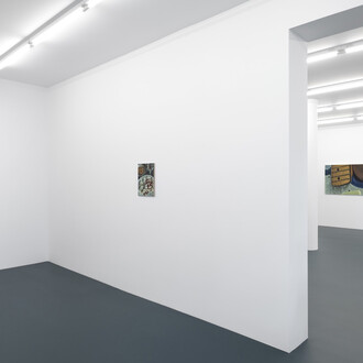 Issy Wood, Wet reckless, exhibition view. Courtesy of Michael Werner Gallery