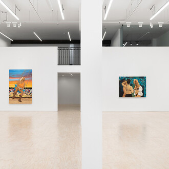 Alison Elizabeth Taylor, I’ll be your mirror, exhibition view. Courtesy of Jessica Silverman