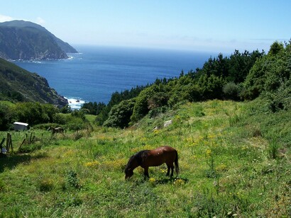 Entorno natural de San Andrés de Teixido, La Coruña