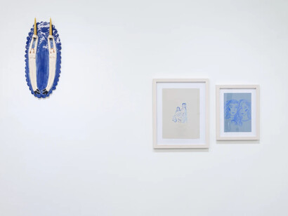 Meghan Borah, Ladylike, exhibition view. Courtesy of Goldfinch Gallery