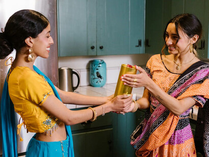 Exchange students explore Indian culture, embracing its traditions and customs