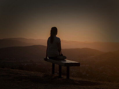 A comfortable seat and relaxed setting is the ideal way to begin meditation and achieve a meditative state