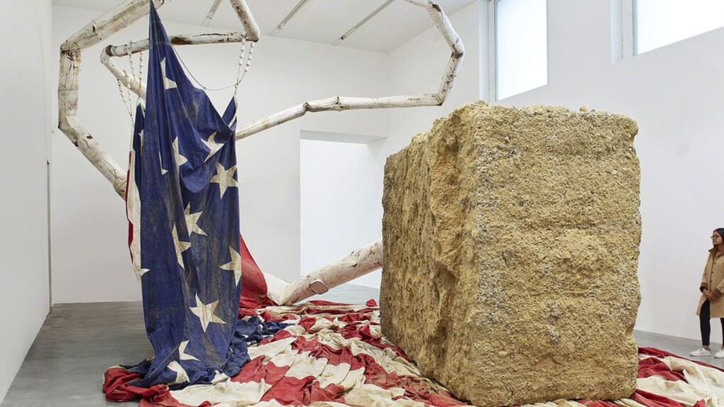 Dan Colen. Courtesy of Newport Street Gallery