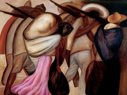 José Clemente Orozco, The Soldaderas (Las soldaderas). Courtesy of Dallas Museum of Art