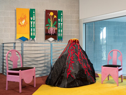 Yvette Molina, A promise to the leaves, exhibition view. Courtesy of Tang Museum