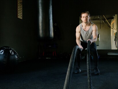 Man working out