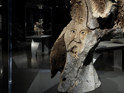 Manasie Akpaliapik, Inuit universe, exhibition view. Courtesy of McCord Stewart Museum