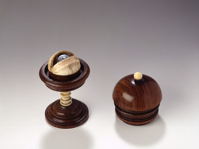 Nuremberg, Model of a human eye in a cup, ca. 1700. Courtesy of Deutsches Historisches Museum