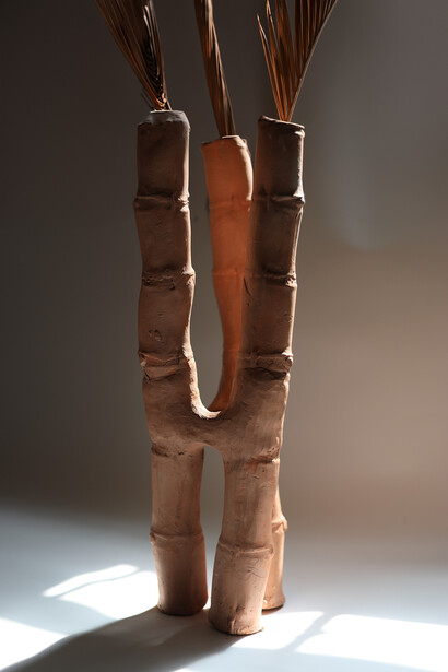 Patricia Encarnación, Cane zemí, mawon spirit, 2024. Courtesy of Superposition Gallery