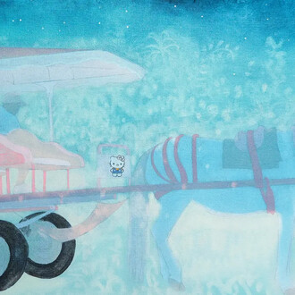 Anatole Heger, Movin’ in on you (detail), 2026. Courtesy of M+B