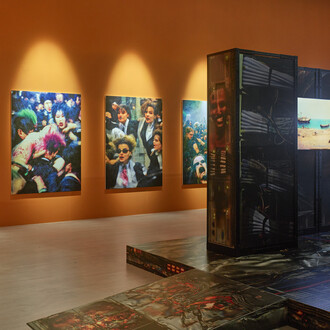 Jon Rafman, Main stream media, exhibition view. Courtesy of Kunstsammlung Nordrhein-Westfalen
