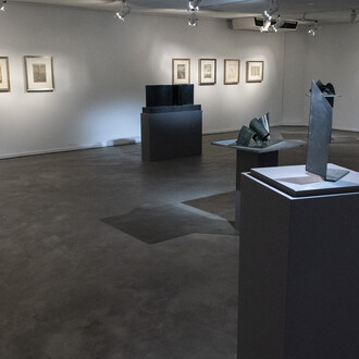 Vechy Logioio, Crossing, exhibition view. Courtesy of Museo Nacional de Bellas Artes