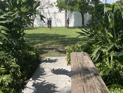 Sculptures at gardens of the Norton Museum of Art, Norton Museum of Art, West Palm Beach, Florida
