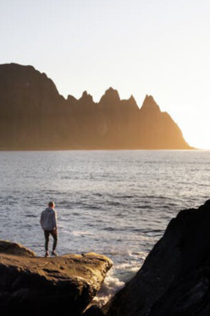 Amidst the majestic mountains and vast ocean, the journey of changing habits feels like navigating through uncharted waters, where every step is a move towards renewal