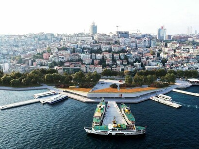 The ongoing development of Kabataş Square and Transfer Center in Istanbul, Turkey