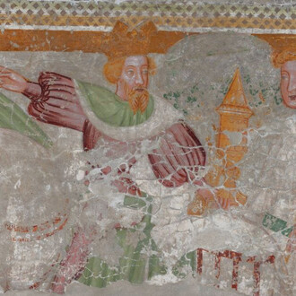 Unknown painter, Procession of the Magi, early 15th cent. Courtesy of National Gallery of Slovenia