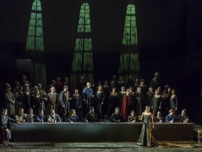 Verdi´s opera “Macbeth”´s performance.