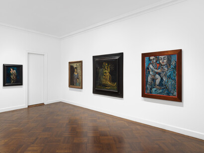 Francis Picabia, Femmes, exhibition view. Courtesy of Michael Werner Gallery