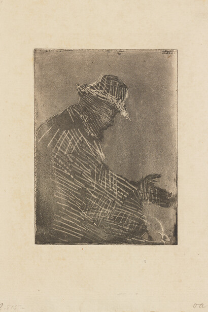 Mary Cassatt, Warming his hands, 1880. Courtesy of the Colby College Museum of Art
