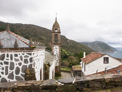 LA aldea de San Andrés de Teixido, La Coruña