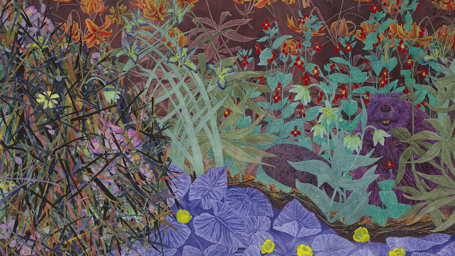 Julia Lucey, Leave it to beaver, 2024. Courtesy of Wally Workman Gallery