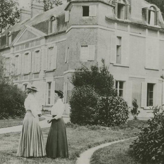 Mary Cassatt with Mrs. Joseph Durand-Ruel (detail), after 1894, c.1916. Courtesy of the National Gallery of Art