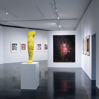 Baselitz. Avanti! Vista della mostra. Cortesia del Museo Novecento