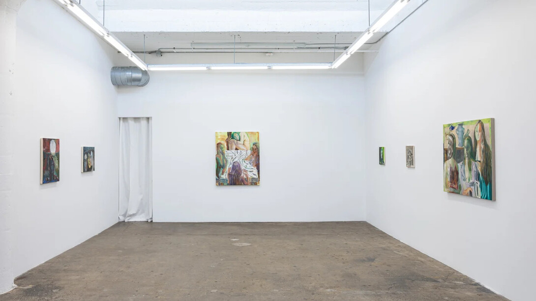 Elizabeth Malaska, Chimeras, exhibition view. Courtesy of Wilding Cran Gallery