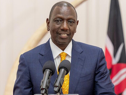 Kenyan President William Ruto, Nairobi, Kenya photo by Courtesy