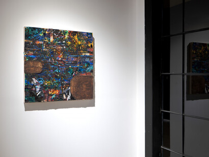 Sharon Barnes, Improvisations of a polyrhythmic being, exhibition view. Courtesy of Patricia Sweetow Gallery