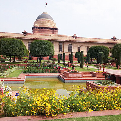 Rashtrapati Bhavan Mughal Garden, New Delhi, India