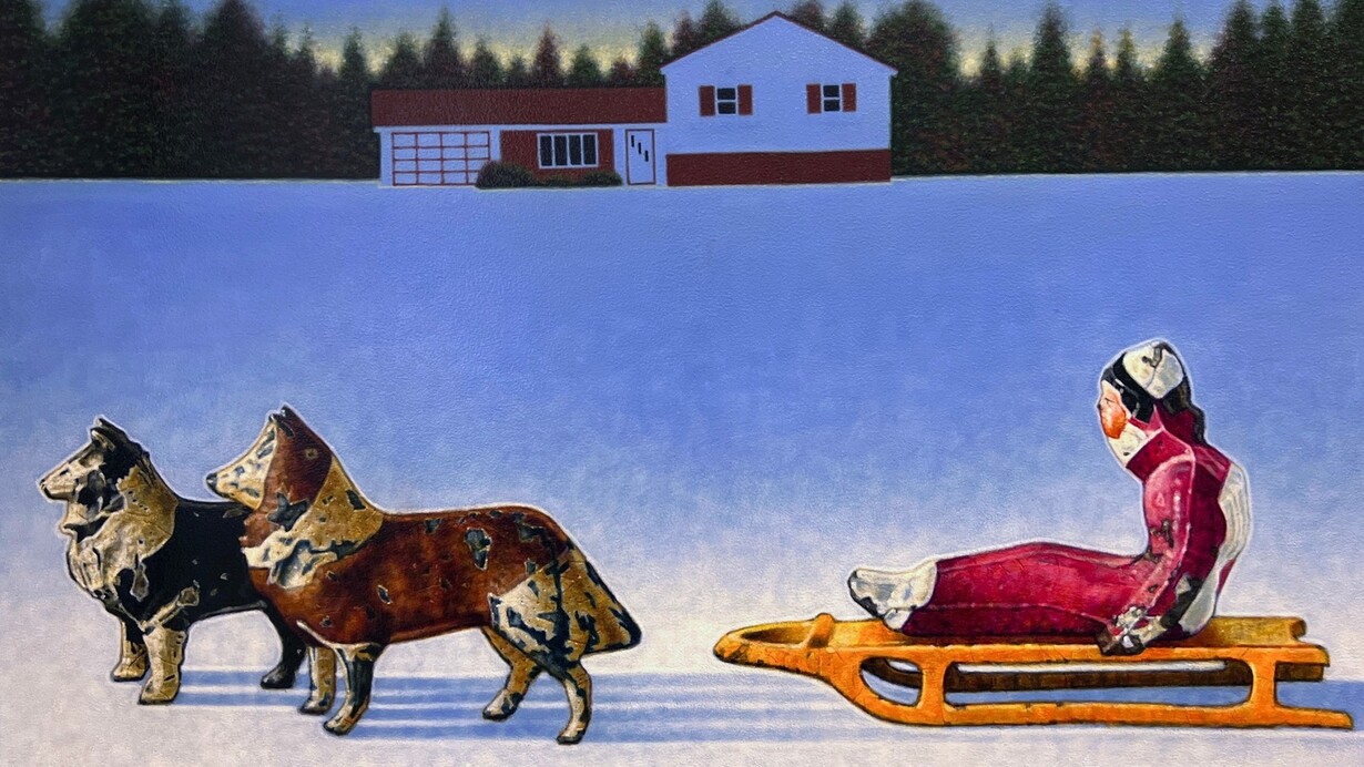 Peter Drake, Glistening, 2023