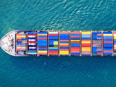 Maritime transport accounts for roughly 80% of international trade