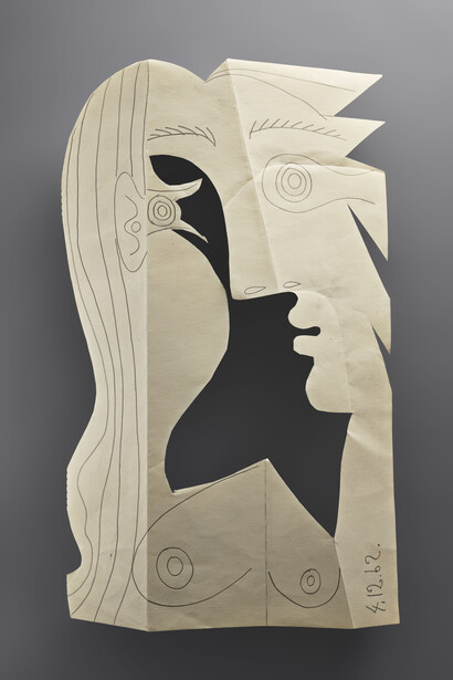 Pablo Picasso, Head of a woman, Mougins, december 4, 1962. Courtesy of the Cleveland Museum of Art