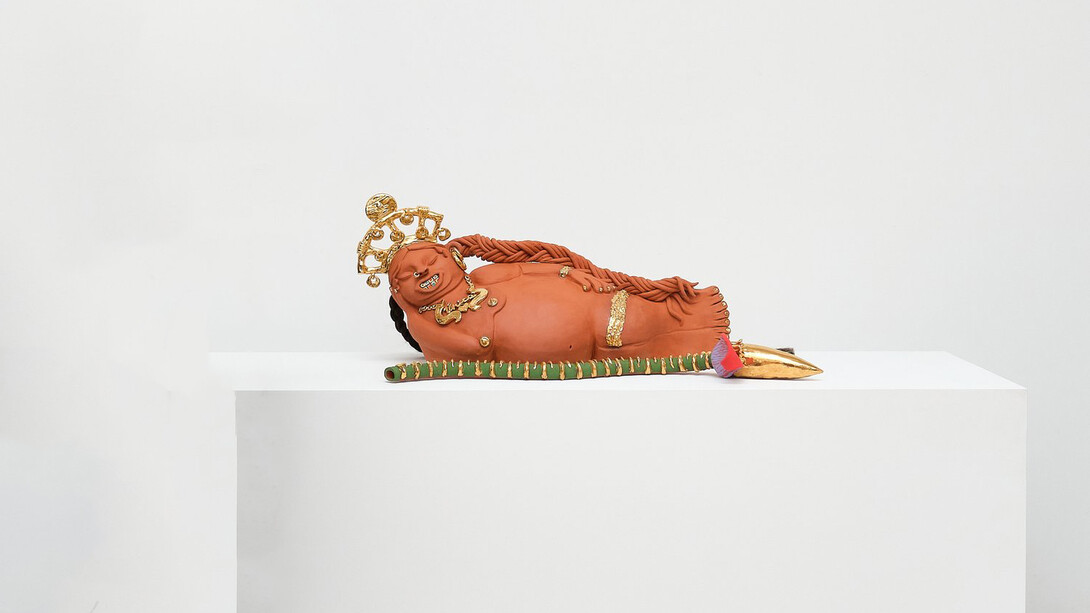 Joel Gaitan, No pidas agua, cuando no hay sed (don’t ask for water when there is no thirst), 2024. Courtesy of The Pit Gallery