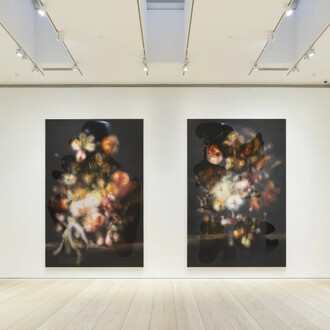 Heikki Marila, Paintings, exhibition view. Courtesy of Galerie Forsblom