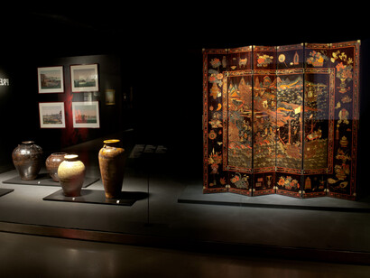 Portuguese presence in Asia, exhibition view. Courtesy of Fundação Oriente
