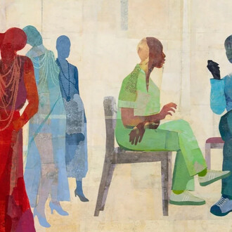 Jite Agbro, Palavar (detail), 2025. Courtesy of Rele Gallery