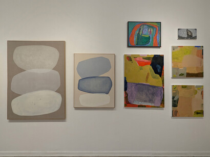 Various artists, The emotive power of color, exhibition view. Courtesy of Van
Der Plas Gallery