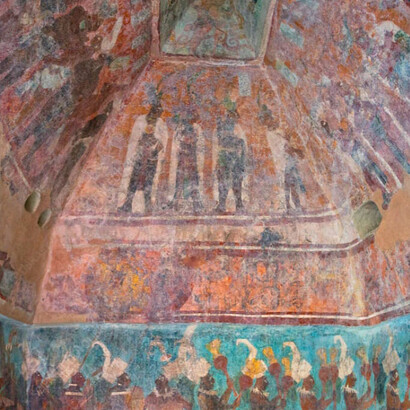 Cámara interna Bonampak (maya)
