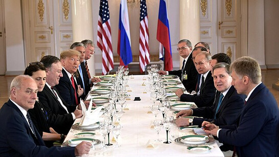 Vladimir Putin & Donald Trump meeting in Helsinki