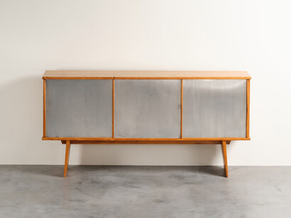 Charlotte Perriand and Pierre Jeanneret, Bahut trois portes mod 4., 1948. Courtesy of Carpenters Workshop Gallery