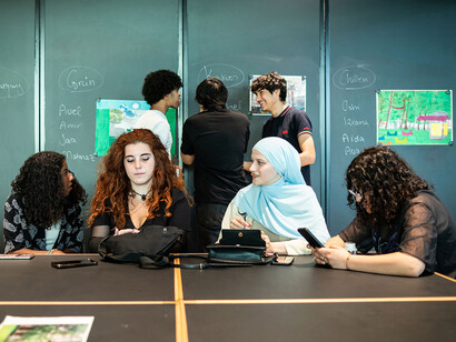 Community gallery, For real! Courtesy of Musa Museum. Photo by Ouriel Morgensztern