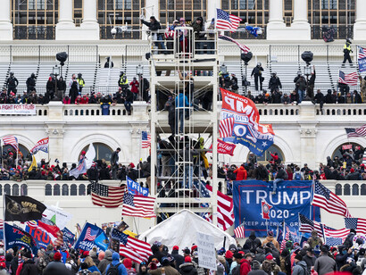 Protesters besiege the Capitol