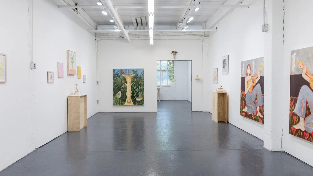 Meghan Borah, Ladylike, exhibition view. Courtesy of Goldfinch Gallery